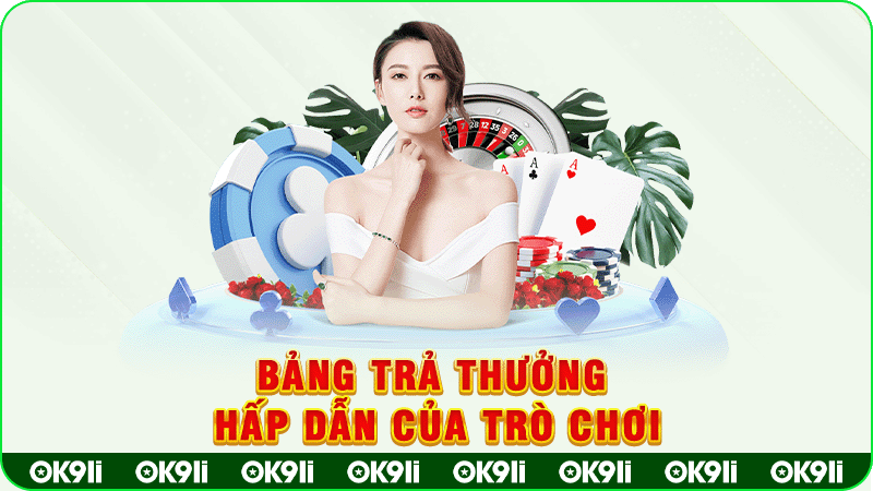 bảng trả thưởng hấp dẫn của trò chơi